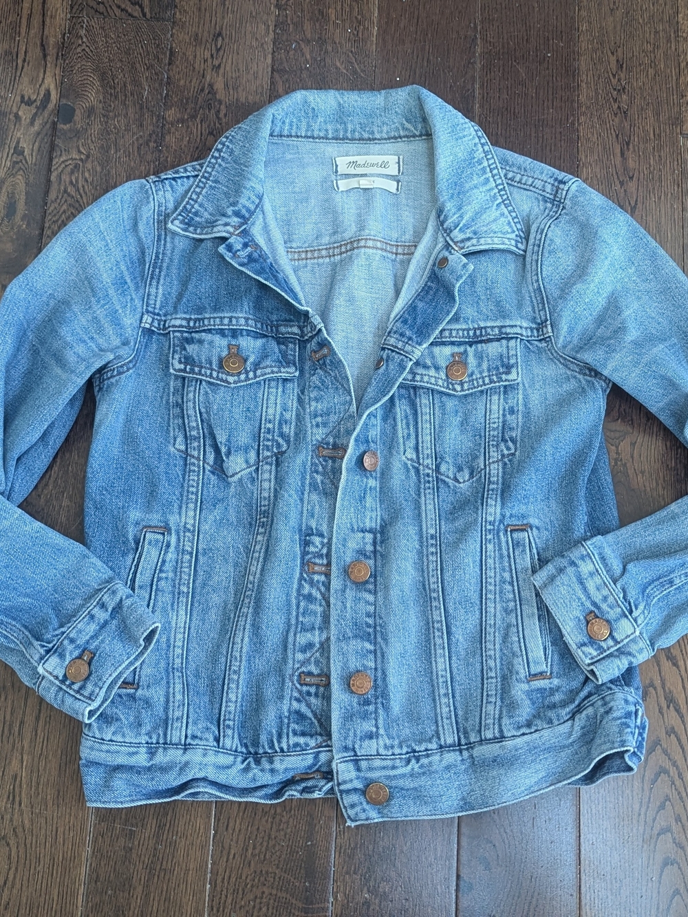Madewell Vintage Light Blue Denim Jacket